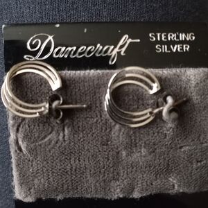 Danecraft Sterling Silver Hoop Earrings